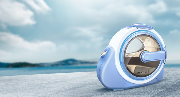 大型有氧太空舱拍摄