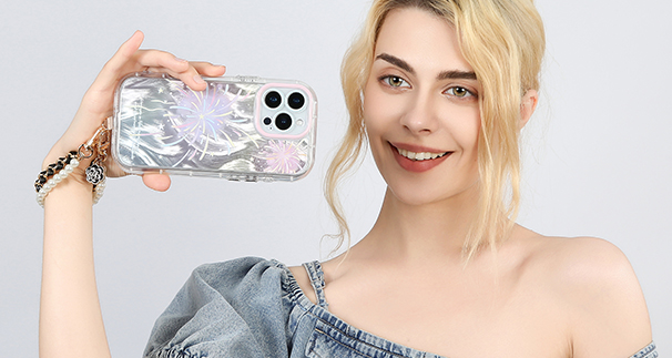 精致饰品 手机链模特拍摄